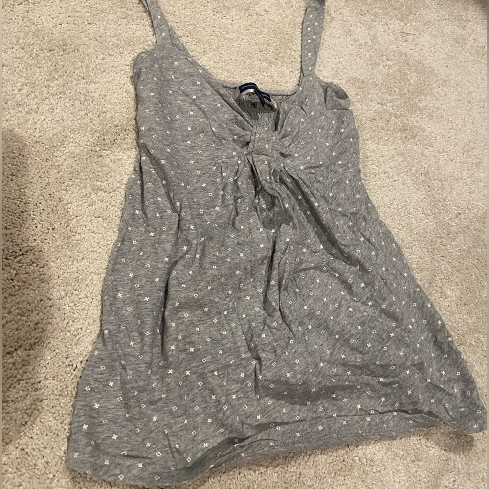 American Eagle gray tank